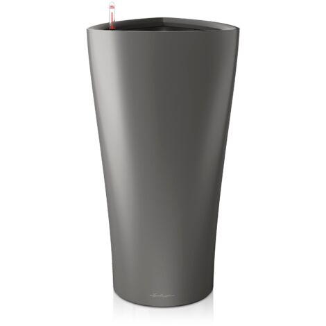 LECHUZA DELTA Premium 40 Komplettset anthrazit metallic