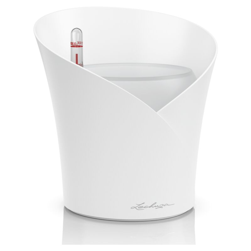 Vaso da interno orchidea 18 cm - Bianco Opaco - Bianco Opaco