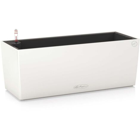 LECHUZA Jardinera Balconera Color 50 ALL-IN-ONE gris pizarra 15673