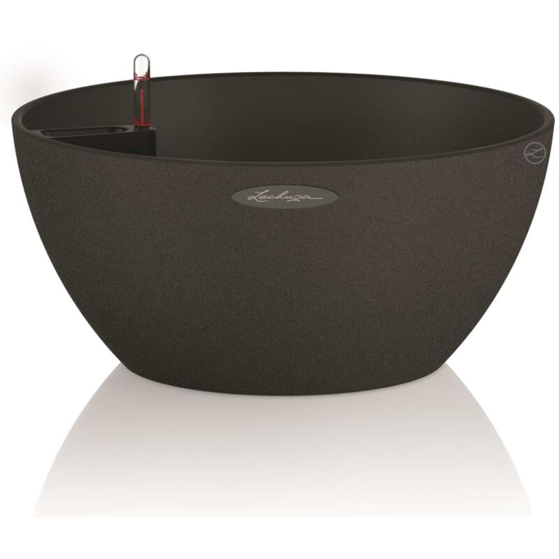 

LECHUZA Jardinera CUBETO Color 40 ALL-IN-ONE negro grafito 13832 - Negro