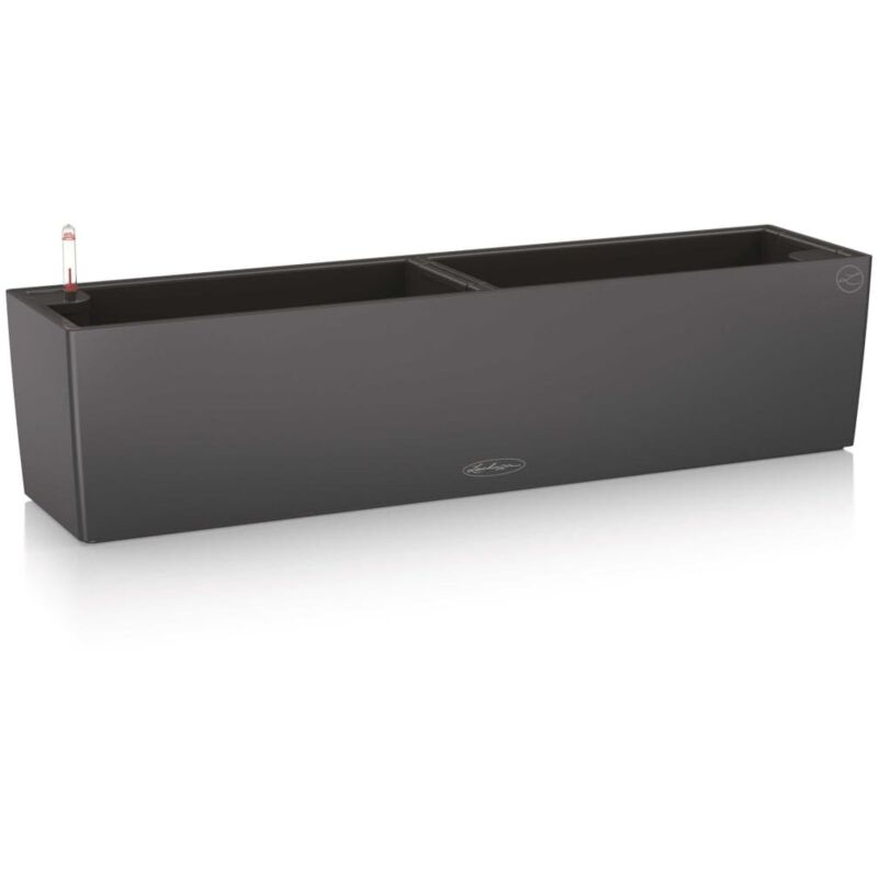 Pot Balconera Color 80 - kit complet, gris ardoise - 80 cm