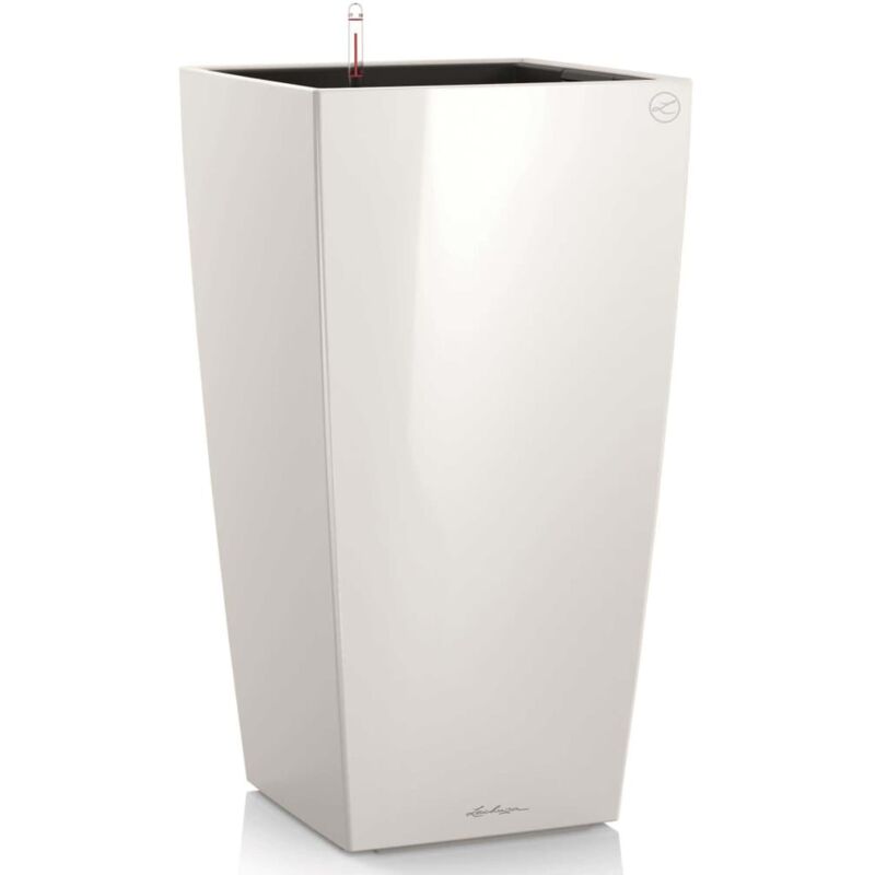 

LECHUZA Macetero Cubico 30 ALL-IN-ONE blanco brillante 18181 - Blanco