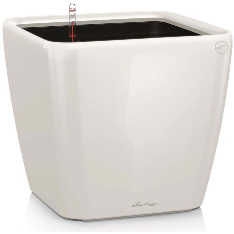 

LECHUZA Macetero Quadro 35 LS ALL-IN-ONE blanco brillante 16160 - Blanco
