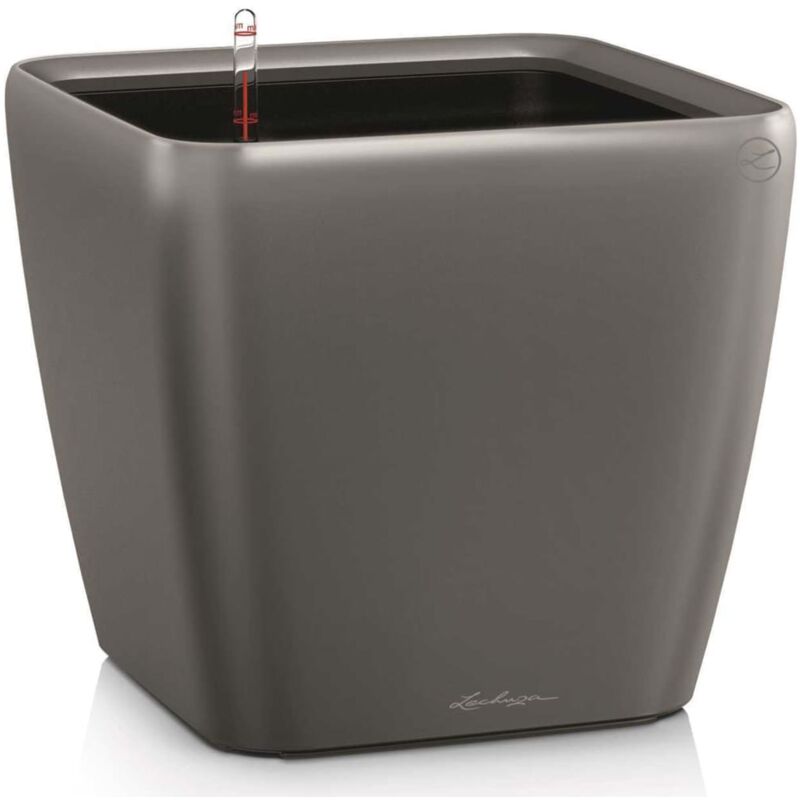 

LECHUZA Macetero Quadro 35 LS ALL-IN-ONE color carbón 16163 - Gris