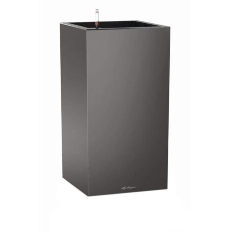 Lechuza Pflanzgefäß Canto Premium 40 high anthrazit metallic