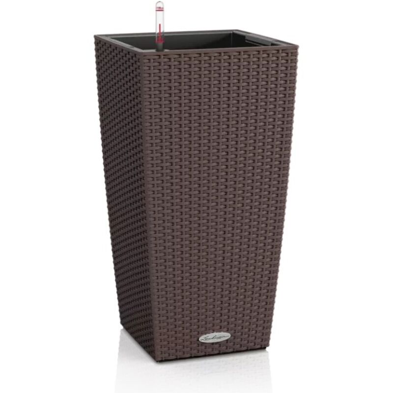 Lechuza - Pflanzgefäße Cubico Cottage 40 Sandbraun All-in-one