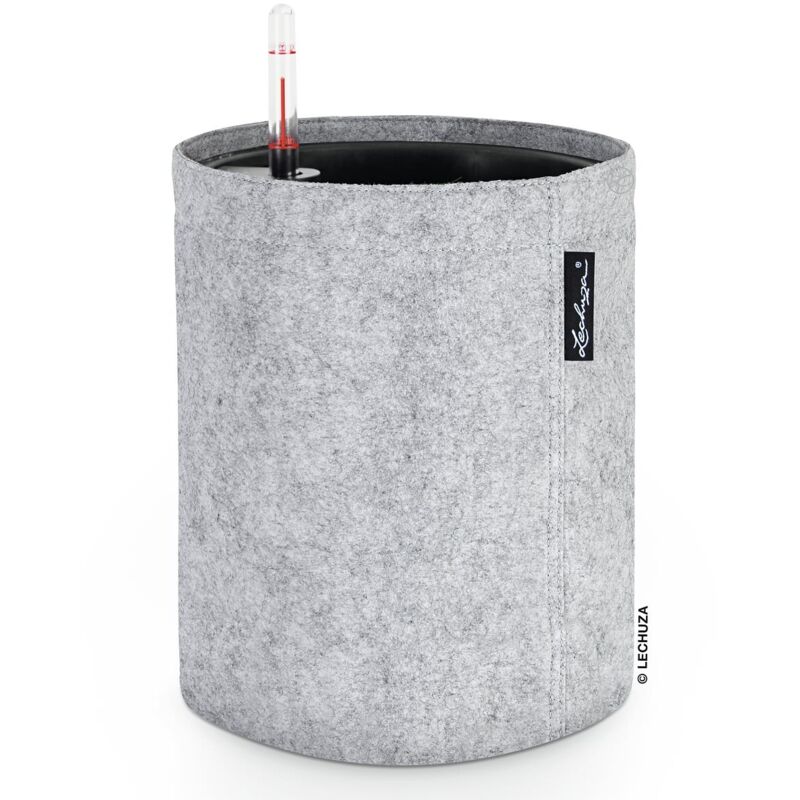 Lechuza Pflanztopf Trendcover 23 Cm Filz Hellgrau
