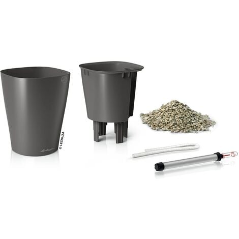 LECHUZA® Pflanzgefäße DELTINI Scarlet rot hochglänzend All-in-One