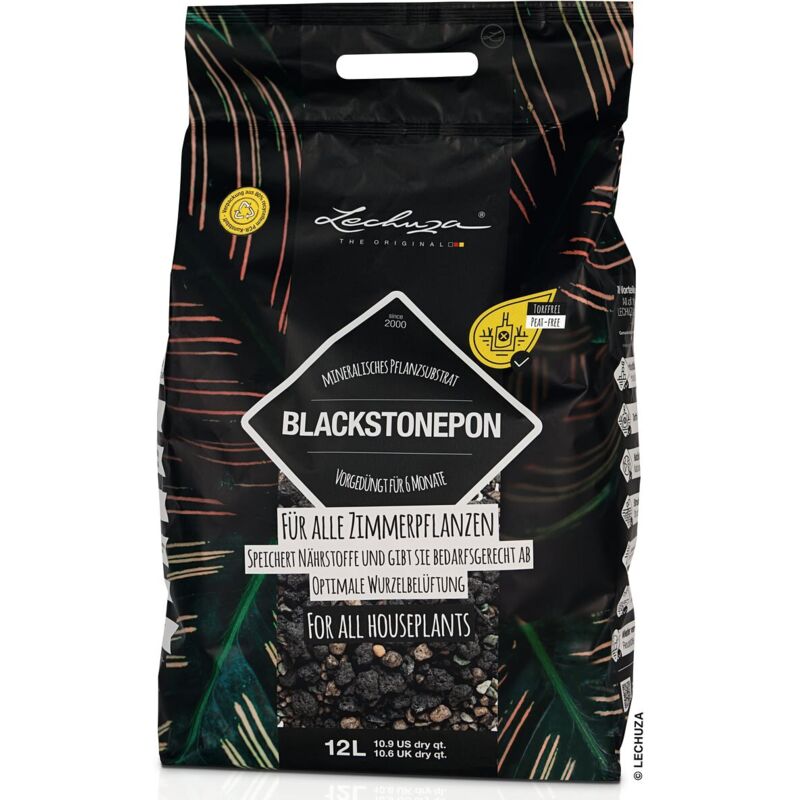 Lechuza® Zubehör Blackstonepon Für Alle Zimmerpflanzen 12 Liter