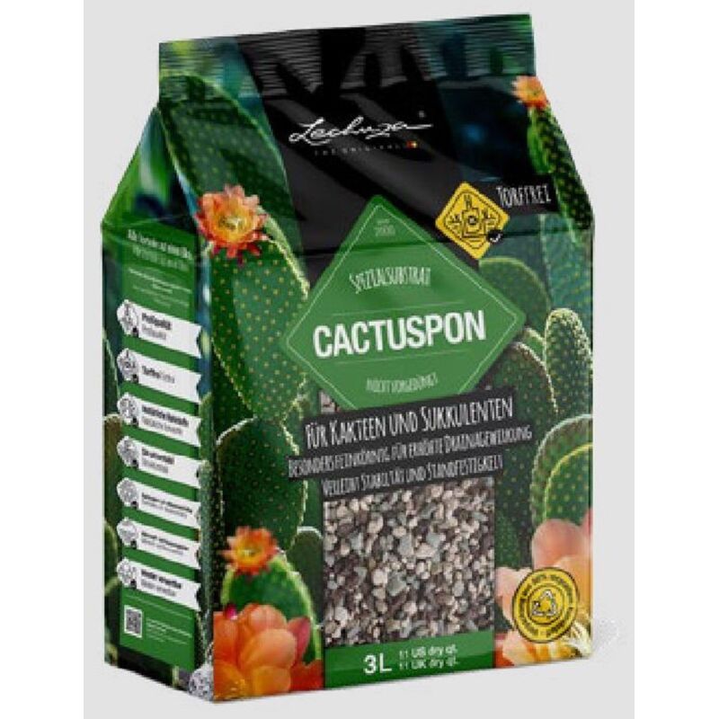 Lechuza® Zubehör Cactuspon Für Alle Kakteen- Und Sukkulenten 3 Liter