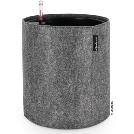 Lechuza Pflanztopf Trendcover 32 cm Filz dunkelgrau Blumentopf