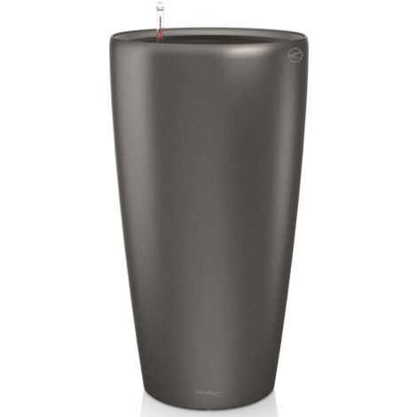 LECHUZA RONDO Premium 32 Komplettset anthrazit metallic