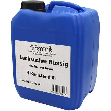 Lecksuch-Spray Dichtigkeitsprüfmittel Korrosionsschutz 5L Kanister