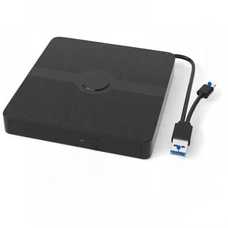 Lecteur Blu-ray externe USB 3.0 et graveur BD Type-C Combo Lecteurs optiques 3D Label