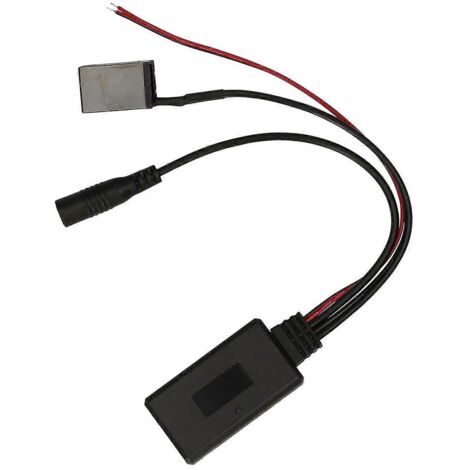 Lecteur CD 6000 avec adaptateur audio Bluetooth 5.0, kit mains libres microphone, adaptateur auxiliaire 5V, remplacement pour autoradio Fo (189 caractères)