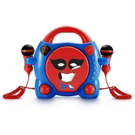 BIGBEN Lecteur CD à personnaliser avec 2 micros My Billy