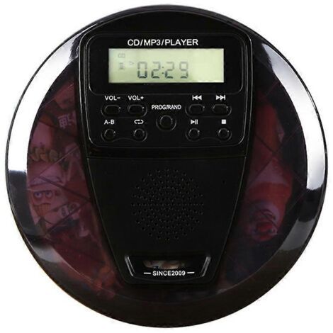 Lecteur CD avec écouteurs Walkman personnel pour voiture, voyage et maison