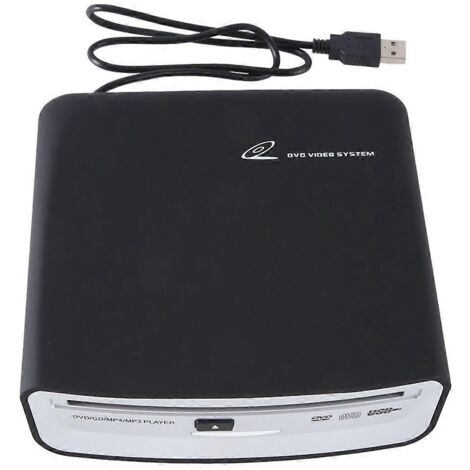 Lecteur CD externe portable universel pour voiture, se branche sur le port USB de la voiture ---