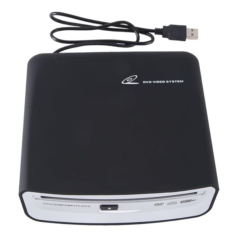 Lecteur CD externe universel pour voiture qui se connecte au port USB de la voiture, à un ordinateur portable ou à un téléviseur pour la navigation
