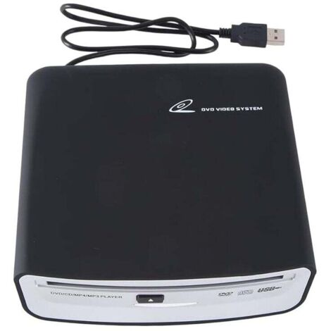 Lecteur CD externe universel pour voiture qui se connecte au port USB de la voiture, à un ordinateur portable ou à un téléviseur pour la navigation Android 4.0 et