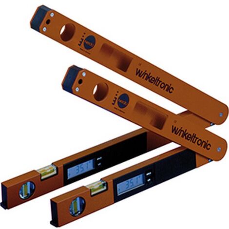 Lecteur d'angle numérique Winkeltronic, Plage de mesure : 0-352 °, Long. des branches 450 mm
