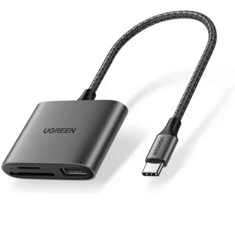Lecteur de carte memoire ugreen usb c vers sdtf usb