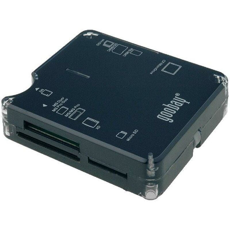 Lecteur de carte memoire - usb 2.0 - M2 - ms - sd - sd hc - sd hc Micro - sd Micro - xd - Compact Flash