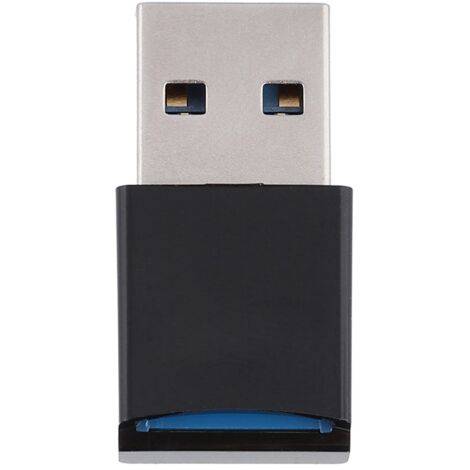 Lecteur de Carte Mémoire USB3.0 Mini vers Micro/TF, Adaptateur Haute Vitesse