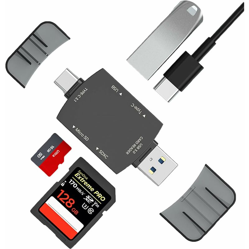 Transférez et sauvegardez vos données avec cet incroyable lecteur de carte SD USB pour iPhone 15 / iPad / MacBook