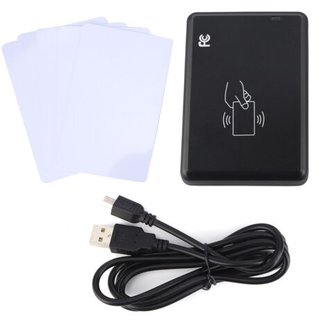Lecteur de carte USB 13.56 MHz NFC pour Windows, Linux, Android - Compatible avec PC et appareils mobiles