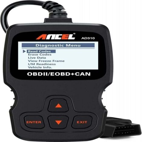 Lecteur De Code OBD2 Universel Scanner Diagnostic Auto Multimarque Avec Affichage Données Temps Réel