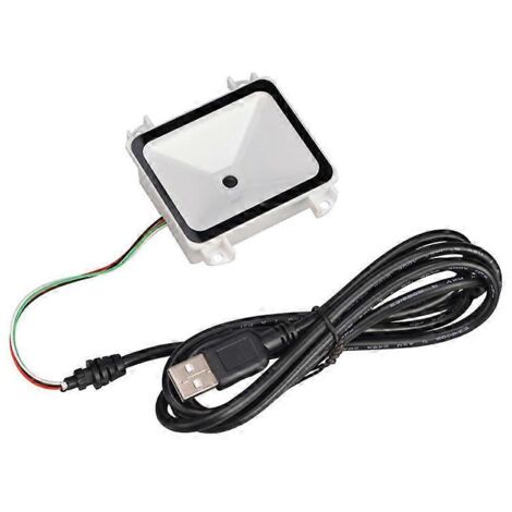 Lecteur de codes-barres 2D intégré, lecteur de codes-barres QR USB, interface RS232 TTL