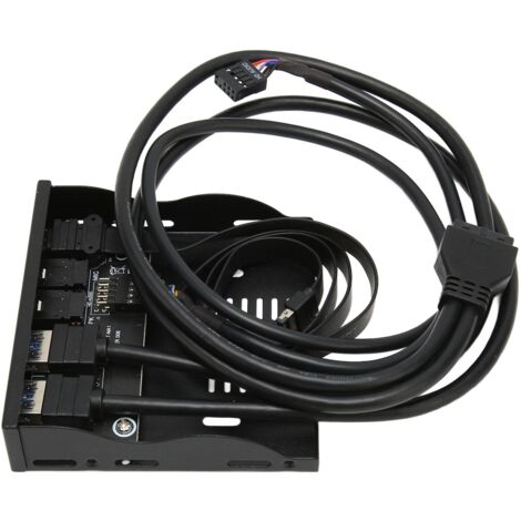 Lecteur de Disquette USB 3.2 10Gbps - Panneau Avant Métal, Compatible Windows Linux, Plug & Play