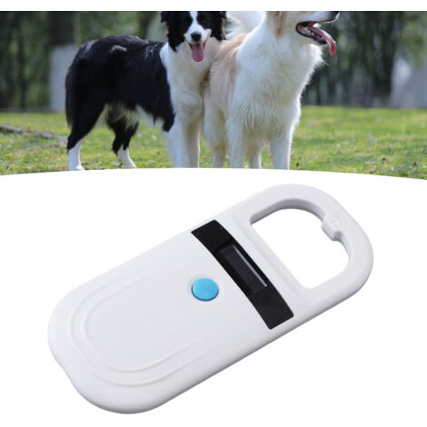 Lecteur de Microchip pour Animaux, Scanner Bluetooth Portable Rechargeable à 1000 Entrées pour EMID FDX B Type 1