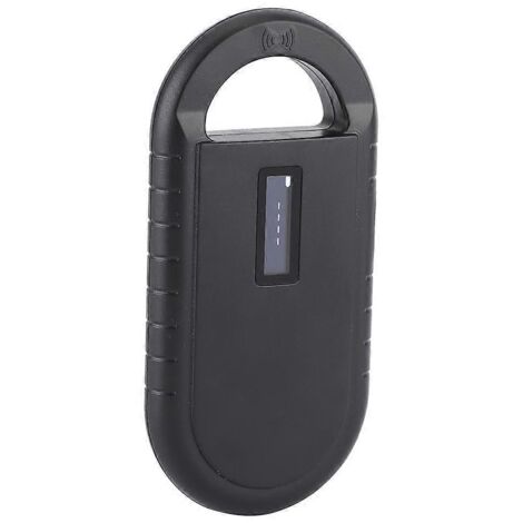 Lecteur de puce animale portable - Scanner d'identification pour animaux de compagnie