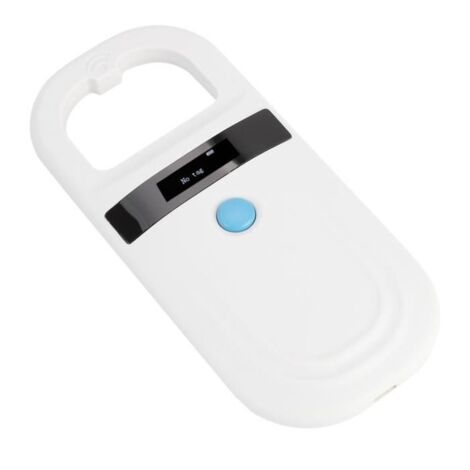 Lecteur de Puce d\'identification des Animaux, Lecteur de Micropuce pour Animaux de Compagnie, affichage OLED Scanner de micropuce