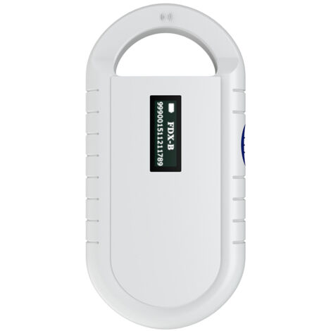 Lecteur de puce électronique portable pour animaux - Scanner RFID universel pour animaux de compagnie