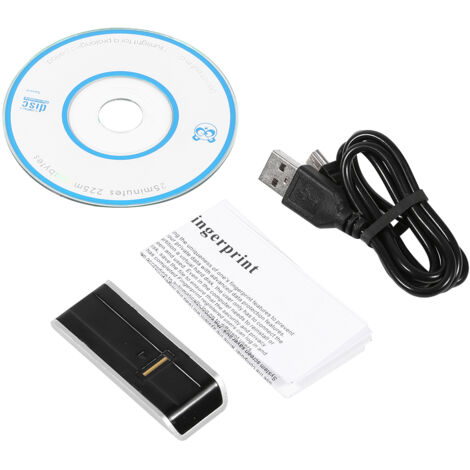 Lecteur d'empreintes digitales biométrique USB avec verrouillage par mot de passe pour ordinateur portable/PC (nouveau)