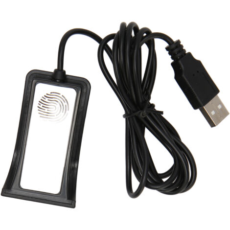 Lecteur d'empreintes digitales USB, capacité 10 doigts, identification automatique, connexion sécurisée pour ordinateur