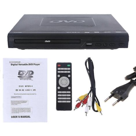 Lecteur DVD avec conversion ascendante 1080p, enregistrement et lecture directs via USB - UE