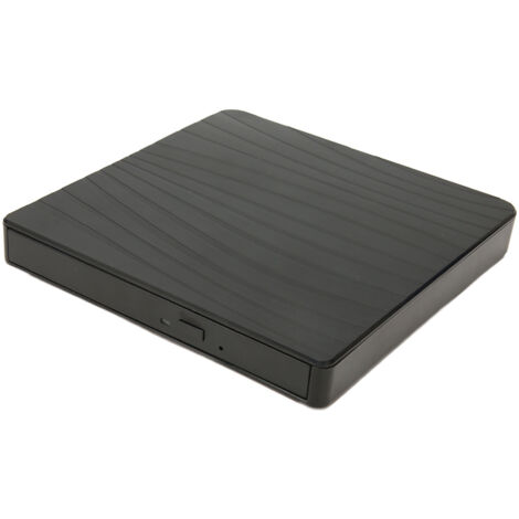 Lecteur DVD externe USB 3.0 et Type-C, graveur CD/DVD portable ultra-mince, compatible avec les systèmes Windows, Linux et macOS.