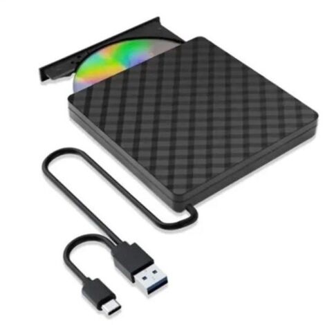 Lecteur Graveur de CD externe Modèle - USB 3.0 - RW/ROM - Portable