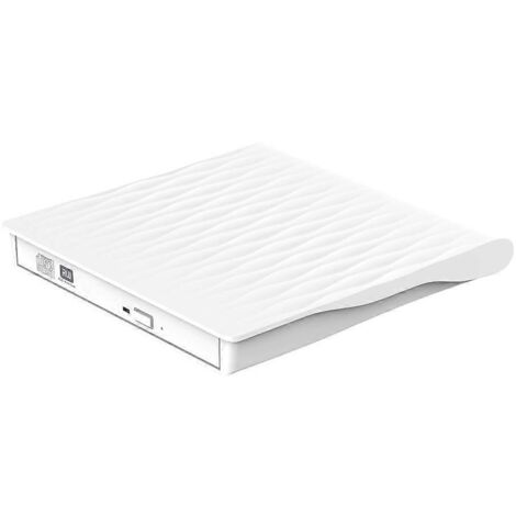 Lecteur/graveur DVD externe ultra-fin USB 3.0 Type-C pour graveur et lecteur optique