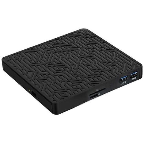 Lecteur/Graveur DVD Externe USB 3.0 avec Hub SD/TF pour PC