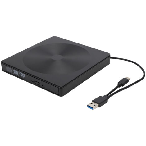 Lecteur/graveur DVD externe USB 3.0 compatible Windows 98 à 10 et Mac OS