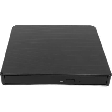 Lecteur Graveur DVD Externe USB 3.0 et Type C, Portable pour PC Windows et Linux