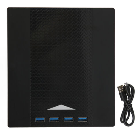 Lecteur Graveur DVD Externe USB 3.0 Silencieux avec Fente pour Carte Mémoire et Lumière LED pour PC Portable et Bureau