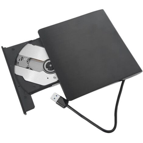 Lecteur graveur DVD ± RW Slim USB 3.0 externe Disque dur de stockage optique pour MacBook