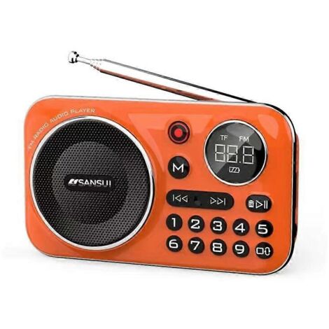 Lecteur MP3 compatible Bluetooth 5.0 avec prise en charge de l'enregistrement via antenne F21