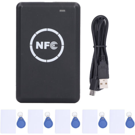 Lecteur NFC USB sans contact, réponse rapide, lecture précise et stable, 5V, pour écriture et lecture NFC.